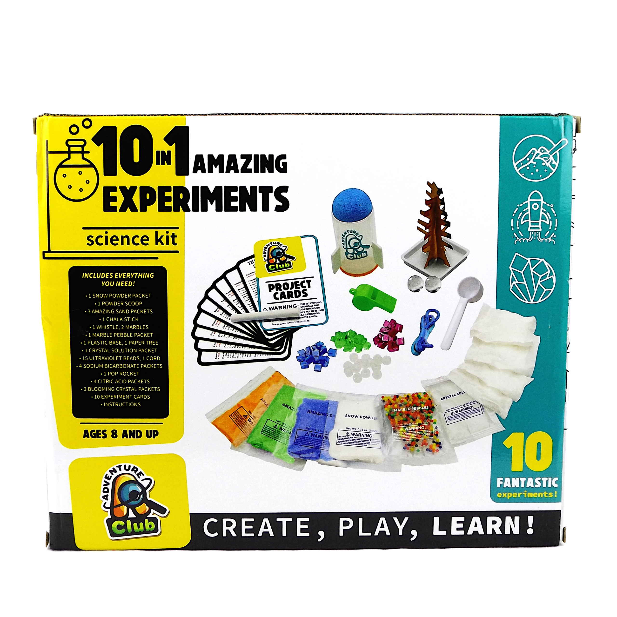 10 in 1 experiments science cheap kit instructions