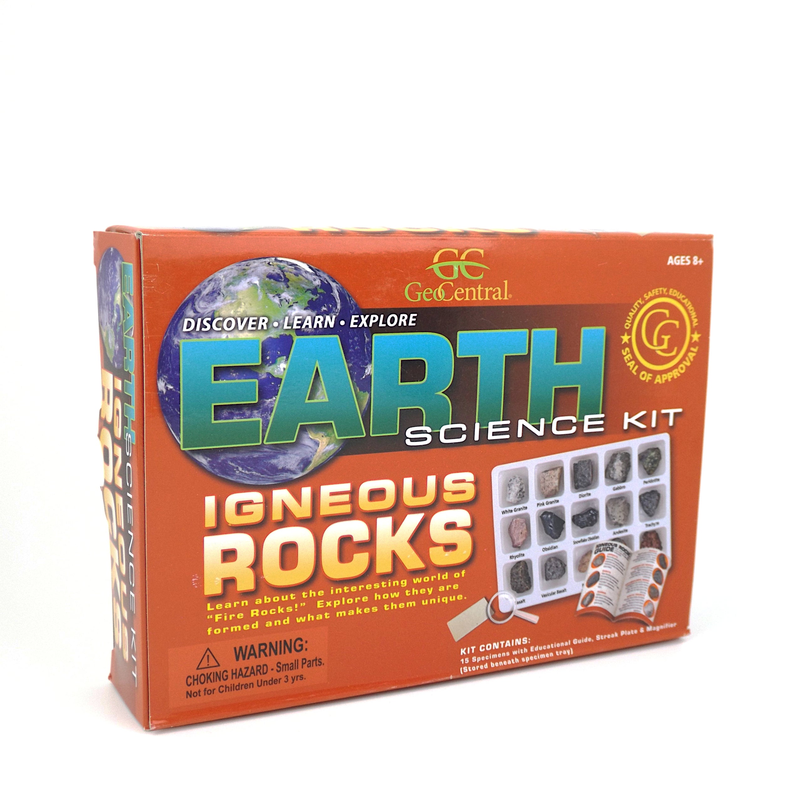 Igneous rocks earth science kit tellus science museum store